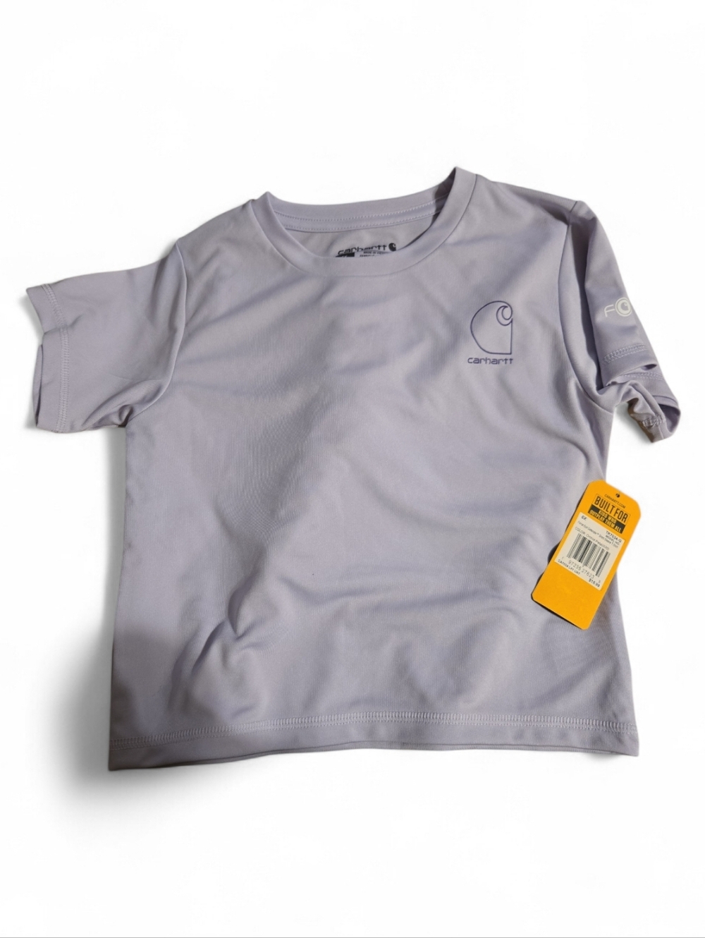 NWT Carhartt Force Kids Short-Sleeve Tee - Lavender